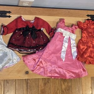 Clothing & Accessories for 18" Dolls Christmas Holiday Winter Dresses